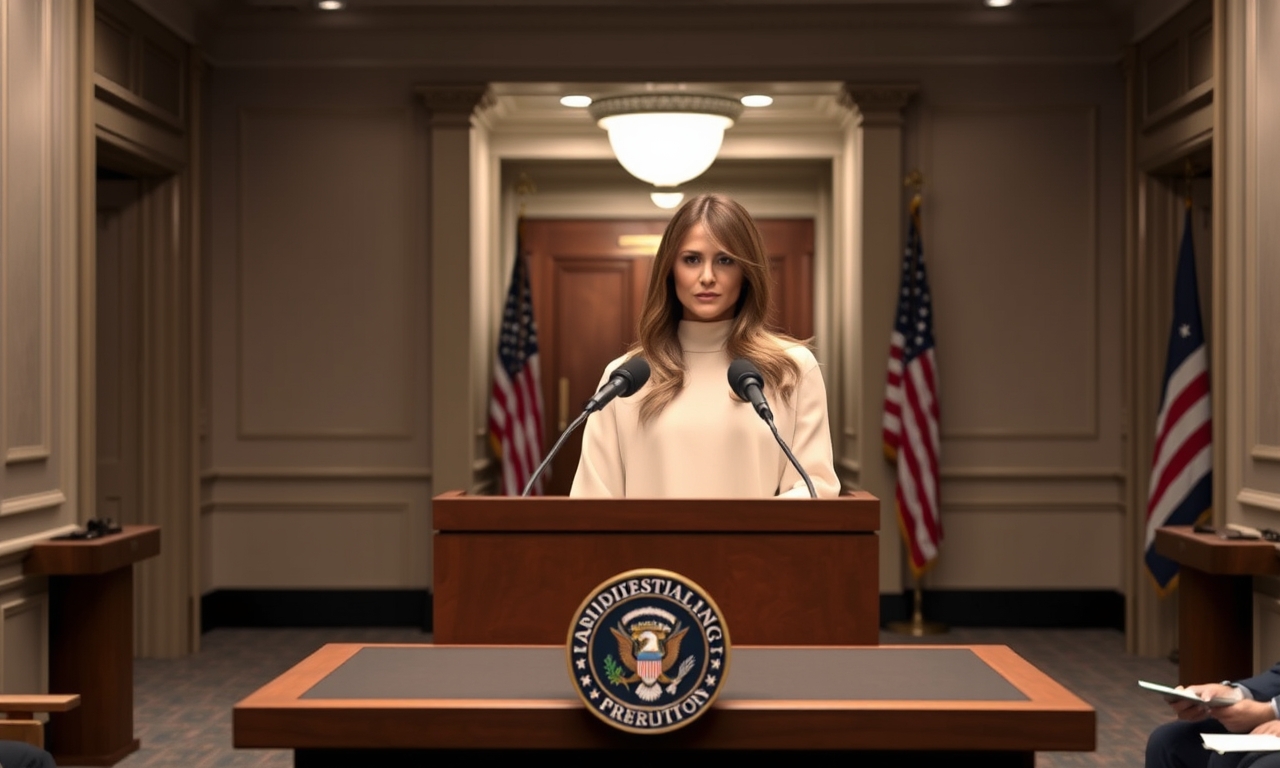 Jimmy Kimmel speculates about Melania Trump's address on Epstein