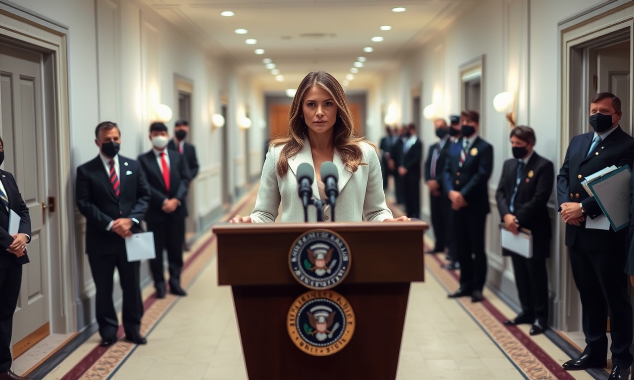 Melania Trump blasts ‘lies’ linking her to Epstein and calls on Congress to hold hearing for victims