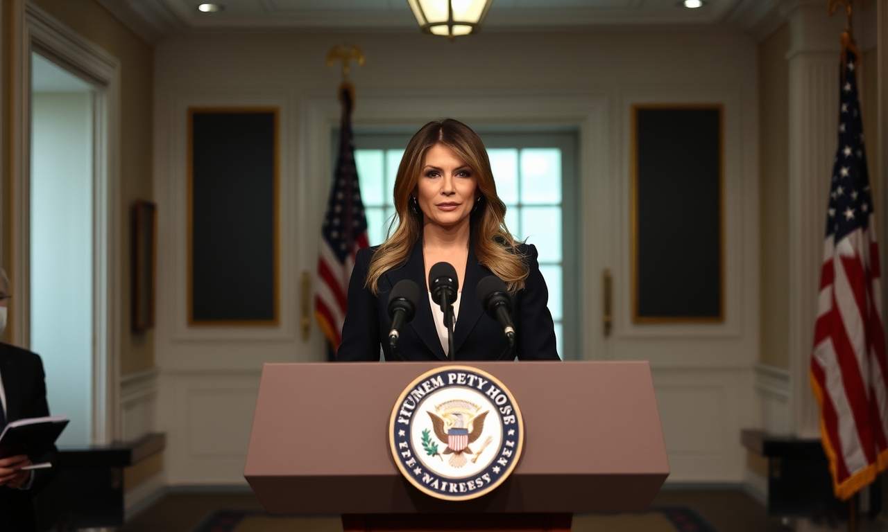 Melania Trump denies ties to Jeffrey Epstein and calls for Congress to hold a hearing for survivors