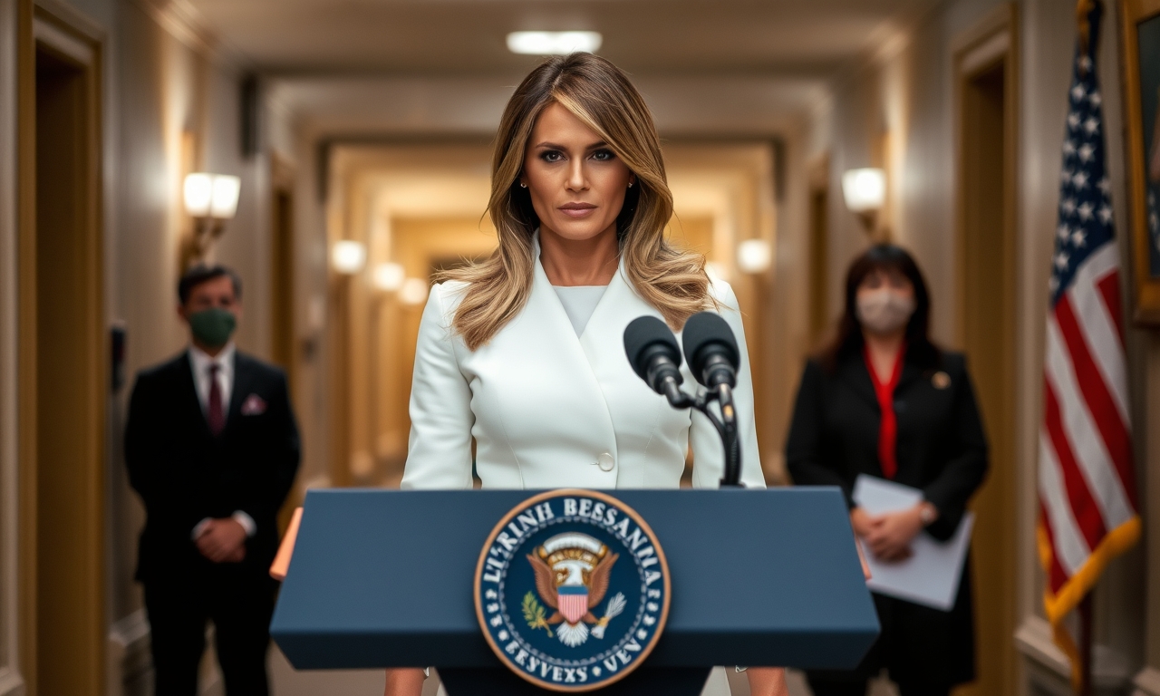 Melania Trump Frantically Denies Relationship With Epstein