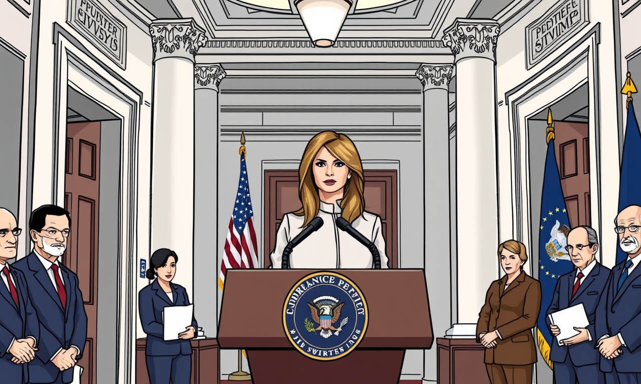 Melania Trump says 'lies' linking her to Epstein 'need to end'